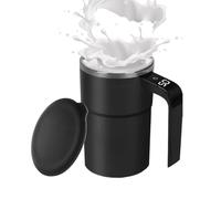 Taza Autoagitadora para Café Indicador de Temperatura Recargable