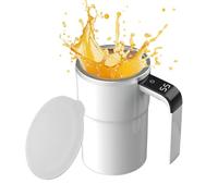 Taza Autoagitadora para Café Indicador de Temperatura Recargable