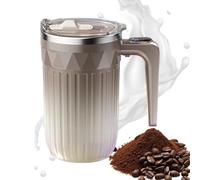 Taza automática de café agitador 450ml temperatura indicador mezclador taza