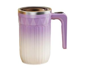 Taza Autorevolvedora | Taza De 450 Ml - Con Revolvedor Desmontable Display De Temperatura Recargable Y Revolución Magnética | Para Té Con Leche Cacao Chocolate Oficina Hogar Cocina