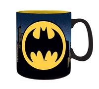 DC Cómics - Batman - Taza multicolor de cerámica Batman caballero oscuro, 460 ml ㅤ