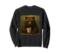 Taza Bear Grumpy Coffee Morning Humor Wildlife Cansed Sudadera
