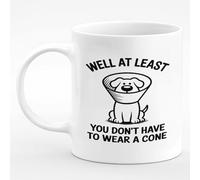 Taza Café Cône Rigolo Pour Chien : Au Moins, Vous N'Aurez Pas À En Porter Un ! Con Asa Taza Desayuno Minimalista Tazas De Desayuno Para Espresso Familiare Leche