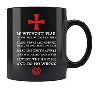 Taza Café Croisé Pour Hommes, Chevalier Templier, Code De La Sainte Croix Con Asa Taza Desayuno Divertido Mug Coffee Para Leche Amiga Recuerdos