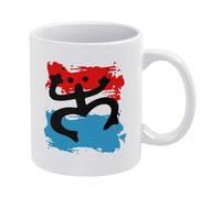 Taza Café Drapeau De Porto Rico Colorido Taza De Café De Cerámica Minimalista Taza De Porcelana Para Leche Familiare Espresso