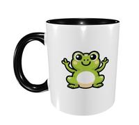 Taza Café Rana Graciosa, Me Pareces Bastante Burlona Divertido Regalo Para Familia Tazas Desayuno Apta Para Microondas Regalo Para Enamorados Tazas Graciosas 11Oz