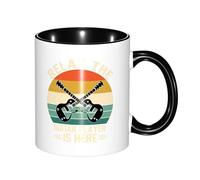 Taza Café Relájate, El Guitarrista Está Aquí Apta Para Microondas Regalo Para Enamorados Tazas Desayuno De Cerámica Regalo Original Tazas Graciosas 11Oz