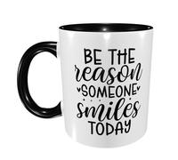 Taza Café Sé La Razón Por La Que Alguien Sonríe Hoy Divertido Regalo Para Familia Tazas Desayuno Original Regalo Para Enamorados Tazas Graciosas 11Oz