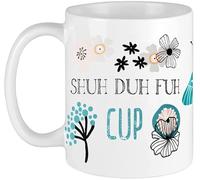Taza Café Shuh Duh Fuh Cállate La Boca Cita Palabra Maldita Cállate Divertido Taza Desayuno Personalizada Tazas De Desayuno Para Oficina Recuerdos Espresso