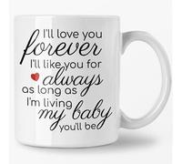 Taza Café Te Amo Por Siempre, Me Gustas Por Siempre, Mientras Viva Resistente Taza De Café Minimalista Tazas De Desayuno Para Decorar Té Oficina