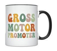Taza Café Terapia física para la promoción de la motricidad gruesa Taza De | Fans 2 pièces Robuste Tazzine Caffè Léger Tazza Colazione Gamers Anniversaire