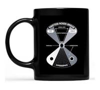 Taza Café Trou De Ver, Pont D'Einstein-Rosen, Trou Noir, Physique De L'Hyperespace Diseño Taza Cerámica Con Asa Mug Para Leche Oficina Decorar