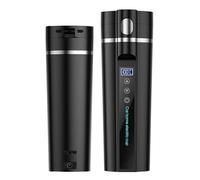 Taza calefactora para automóvil - Taza térmica eléctrica de 31,5 pulgadas | Tazaa de té eléctrica de viaje de acero inoxidable, con ajuste de temperatura de 30-100 °C y protección contra ebullición