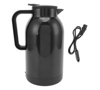 Taza Calentadora para Coche, Hervidor Eléctrico Portátil de Acero Inoxidable 1300ML - Calienta Agua Rápido, Seguridad Antidesbordamiento, Ideal para Viajes y Bebés