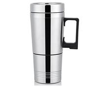 Taza Caliente para Coche, 12V, 24V, 300Ml, Taza Eléctrica para café, té, Agua, Vehículo, Calefacción, Taza para Beber, Botella de 12V (24V)