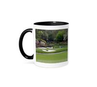 Taza Campo De Golf Augustas Amen Corner: Donde Los Sueños Se Hacen Realidad Y Se Pierden. 330Ml Tazas Con Asa Cerámica Menaje Para Leche Capuchino Cacao