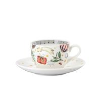 Hutschenreuther Taza de capuchino de 2 piezas compuesto por: taza de capuchino de 0,22 l y platillo de capuchino de 16,3 cm de diámetro