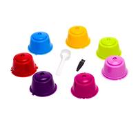 Taza Cápsula de café tazas filtrantes de plástico universales reutilizables recargables cápsulas para café molido