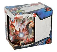 TAZA CERAMICA 325 ML EN CAJA DE REGALO AVENGERS DUST