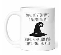 Taza Cerámica Algunos Días Tienes Que Ponerte El Sombrero - Witchy Elegancia Taza De Café De Cerámica Personalizada Tazas De Desayuno Para Oficina Recuerdos Leche
