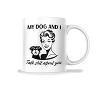 Taza Cerámica Amoureux Des Chiens Personalizada Taza De Café De Cerámica Con Asa Mug Para Familiare Té Recuerdos