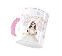 Taza Cerámica ARGUVAL Comunión Niña Globos 48696
