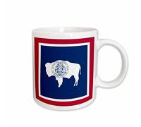 Taza Cerámica Bandera De Wyoming Wy Minimalista Taza Café Personalizada Mug Para Decorar Leche Recuerdos