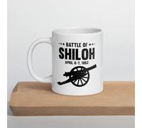 Taza Cerámica Batalla De Shiloh Guerra Civil Tennessee Vintage Taza Te Elegancia Mug Coffee Para Amiga Familiare Recuerdos