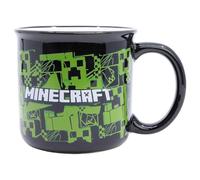 TAZA CERAMICA DESAYUNO 400 ML EN CAJA REGALO MINECRAFT ICONICMONO