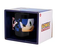 TAZA CERAMICA DESAYUNO 400 ML EN CAJA REGALO SONIC
