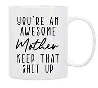 Taza Cerámica Eres Una Madre Increíble Elegancia Taza Café Personalizada Mug Coffee Para Familiare Espresso Oficina