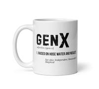 Taza Cerámica La Generación X Se Crio Con Agua De Manguera Y Abandono. Generación Del Humor. Colorido Taza Café Minimalista Tazas De Desayuno Para Leche Recuerdos Té