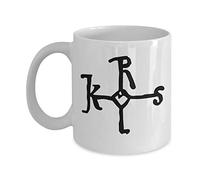 Taza Cerámica Monograma Del Rey Carlos De Carlomagno Colorido Taza De Café Elegancia Mug Para Decorar Familiare Amiga