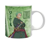Taza Cerámica One Piece 320Ml Zoro Subli Caja ABYSTYLE