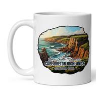 Taza Cerámica Parc National Des Hautes Terres Du Cap-Breton, Nouvelle-Écosse, Canada Divertido Taza De Café Personalizada Mug Para Leche Amiga Decorar