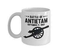 Taza Cerámica Recuerdo De La Batalla De Antietam, Maryland, Guerra Civil Colorido Taza De Café De Cerámica Con Asa Tazas De Desayuno Para Espresso Oficina Recuerdos