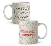 Taza cerámica Stranger Friends. Tazas desayuno. Regalos originales para mujer y hombre. Regalos amigas originales. Detalles compañeros de trabajo. Mug. Regalo amiga cumpleaños. Regalo mujer