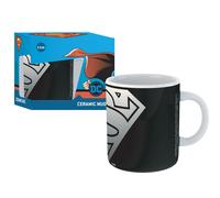 Taza gb eye ceramica dc comic superman estilo negro