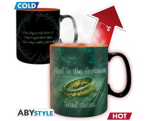 Taza Cerámica Termorreactiva Sauron - El Señor de los Anillos 460ml