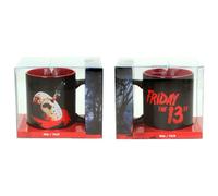 Taza Cerámica Viernes 13 con Diseño de Máscara de Jason