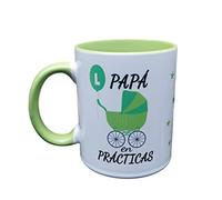 Taza Color Frase Taza Papas en PRÁCTICAS Regalo Padre Regalo Papa primerizo Novato