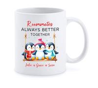 Taza Compañeros De Piso, Siempre Mejor Juntos Tazas Personalizada Coffee Mug Premium Mug Para Cocina Regalo Hogar 330Ml