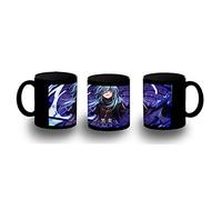 TAZA COMPLETAMENTE NEGRA RIMURU REY DEMONIO SLIME black mug