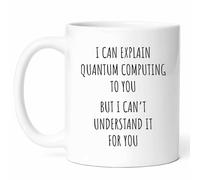 Taza Computación Cuántica Tazas Cerámica Tazas De Café Únicas Coffee Mug For Hogar Desayuno Regalo 330Ml