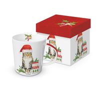 Taza con asa, diseño de gato
