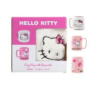 Taza con Cinta Peluda Hello Kitty 440Ml