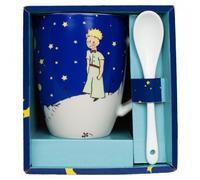 Taza con Cuchara Enesco El Principito Bajo el Cielo Estrellado