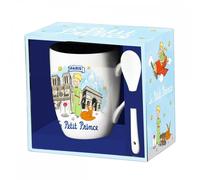 Taza con Cuchara Enesco El Principito París - Diseño Literario y Decorativo