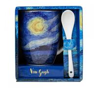 Taza con cuchara Enesco Noche Estrellada - Arte y Funcionalidad