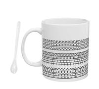 Taza con mensaje oculto: taza de café apta para microondas, mango cómodo, construcción de cerámica duradera, función de calentamiento sin complicaciones, herramienta para bebidas, equipo de c